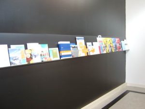 Show plank voor boeken en documenten